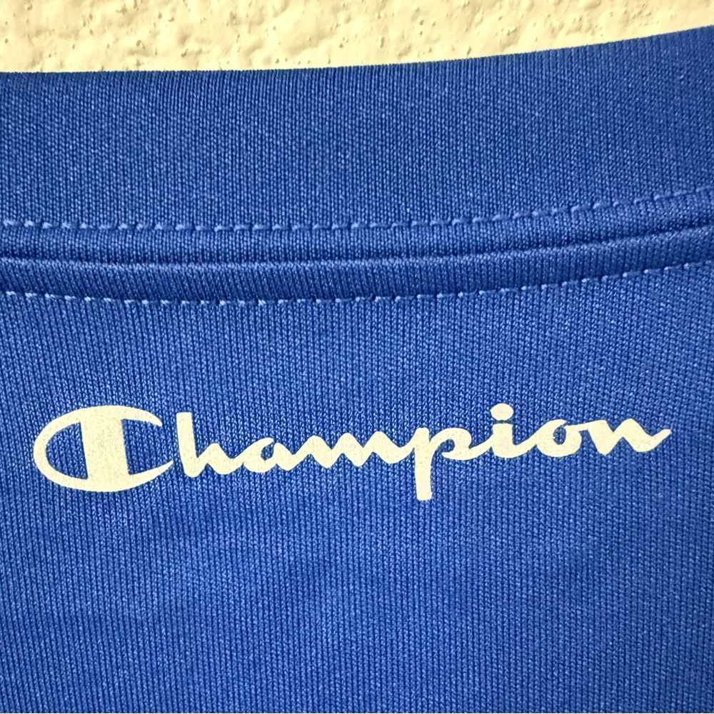 Champion Men's Royal Blue Short Sleeve Tee - Picture 5 of 7